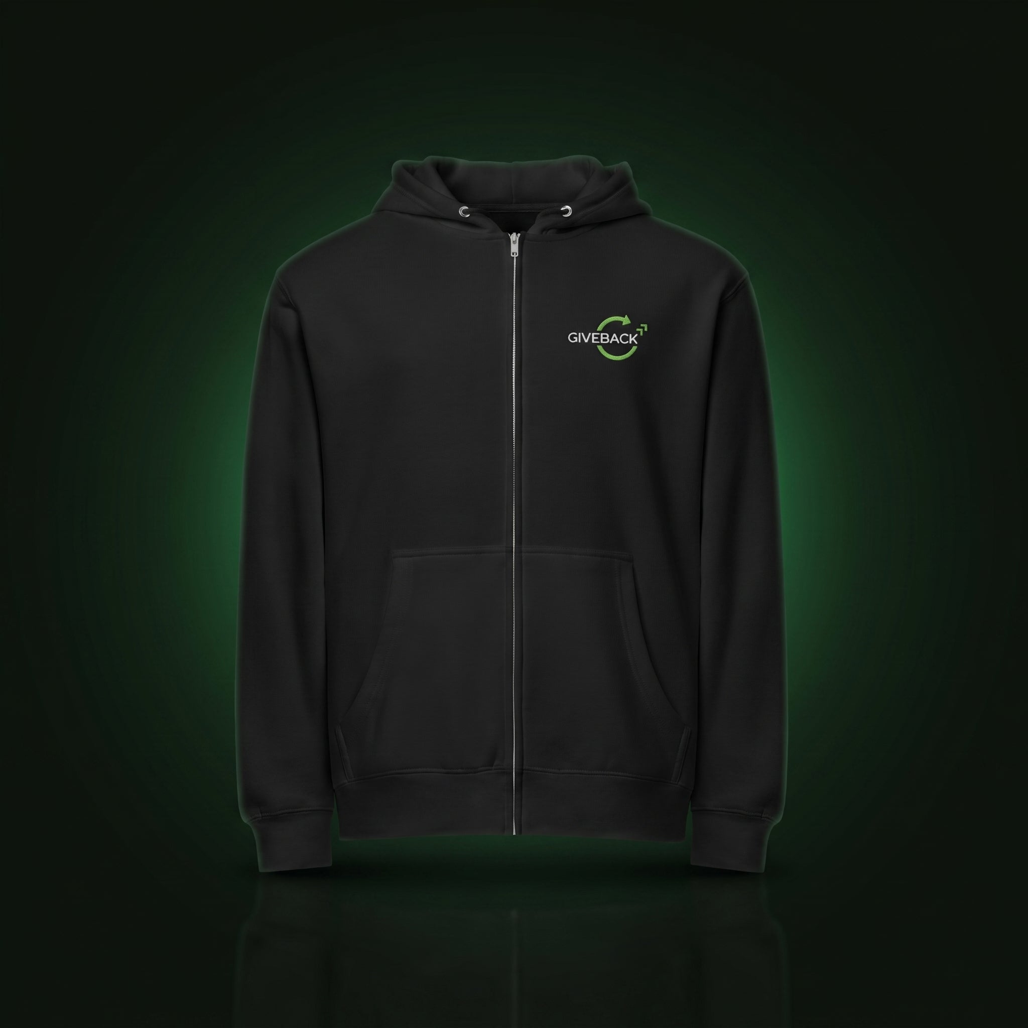 GBACK - Premium full zip hoodie
